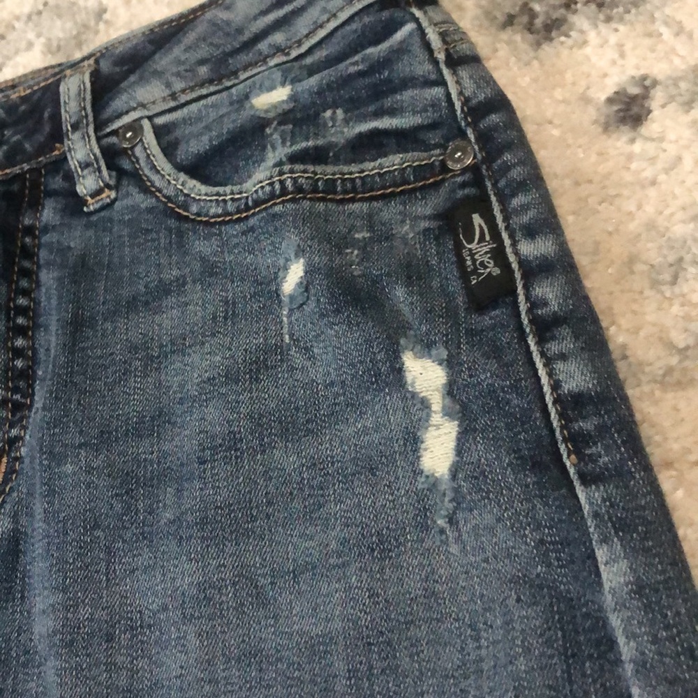 NWT silver jeans francy mini skirt mid rise - Picture 4 of 5